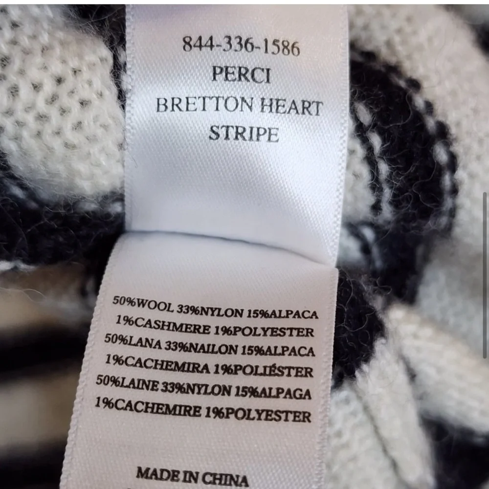 Rails Perci Bretton Heart Striped Sweater Striped - Picture 11 of 12